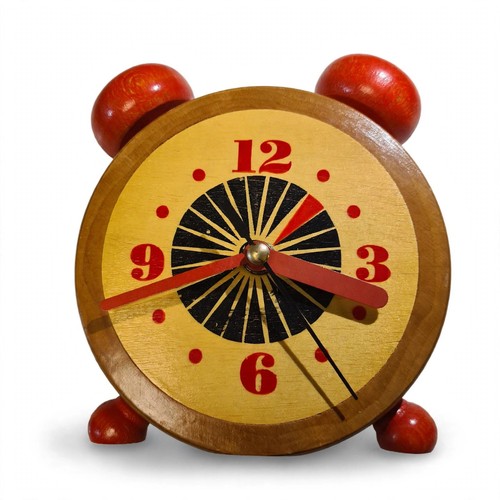 Orologio tavolo legno anni - tavolo,
