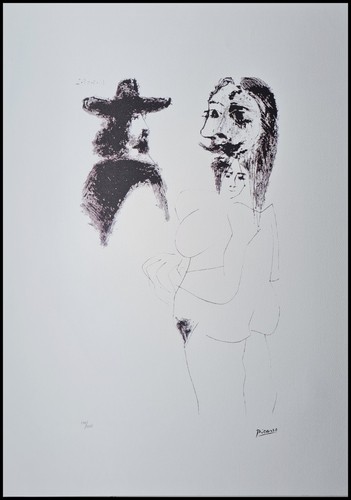 Pablo picasso lithografia - pablo,