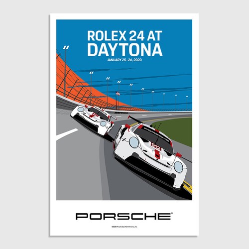 Porsche imsa rolex at - 24,