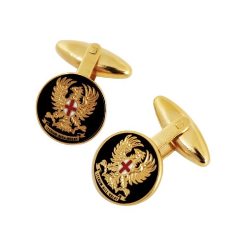 Gemelli metallo con logo - in,