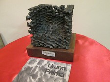 Scultura statua in bronzo di