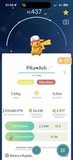 Shiny Pikachu with ash hat