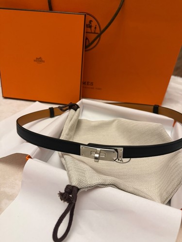 Hermès kelly cintura pelle - hermès, 18