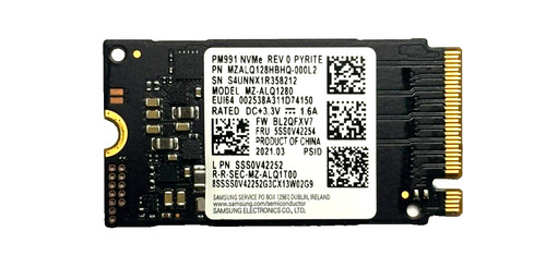 Samsung pm991 128 nvme - 128, m.2