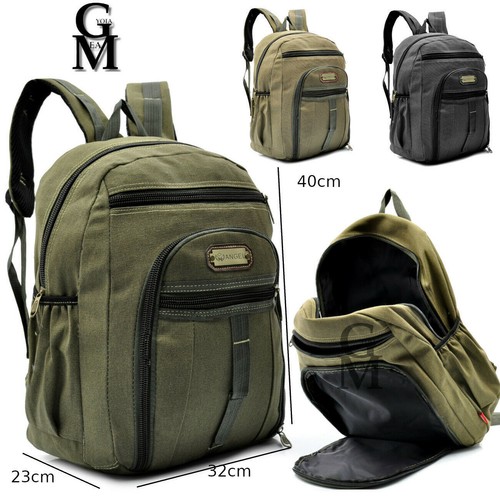 Zaino canvas tessuto tela