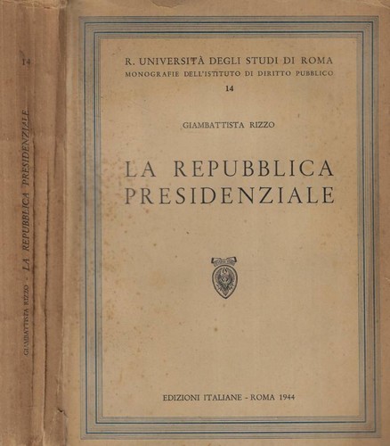 Repubblica presidenziale - la,