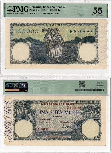 Romania 100 000 lei 1946 - lei,