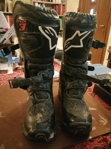 Stivali motocross bambino tec - stivali,