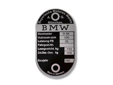 Targa bmw r68 195 - r68, id