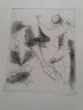 MARINO MARINI ACQUAFORTE FIRMATO DALL'ARTISTA