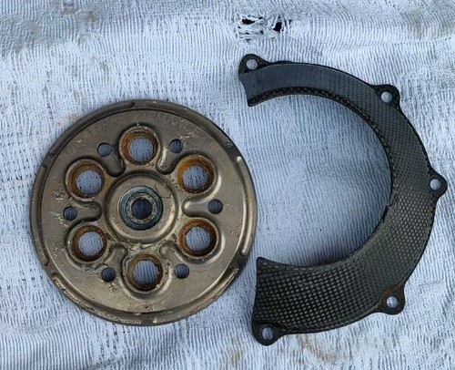 Coperchio frizione sbk fibra - coperchio,