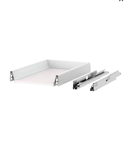Cassetto basso bianco 15x24"