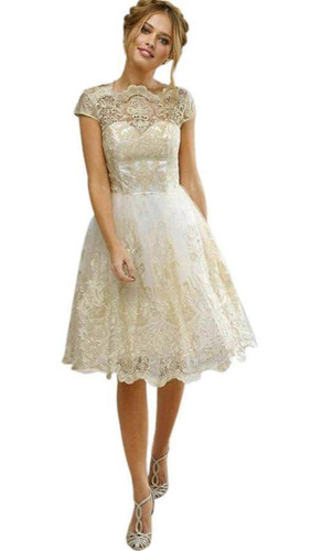 Abito midi chi london - midi,