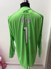 Maglia Vintage Milan Dida   Autografata     Shirt maillot camiseta trikot