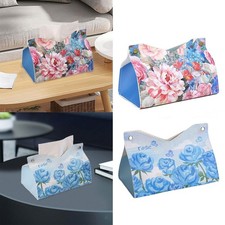 Porta fazzoletti in pelle PU