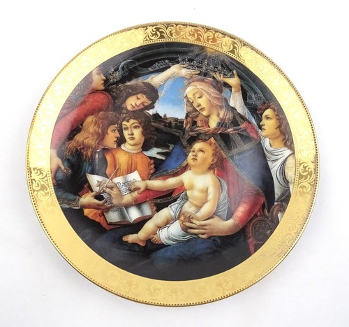 Piatto porcellana madonna del - porcellana,