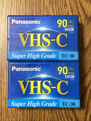 Videocassetta panasonic vhs - videocassetta, vhs-c