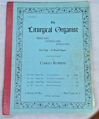 Organista liturgico carlo - l'organista,
