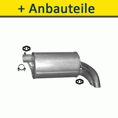 Terminale scarico per vw - di, scarico+
