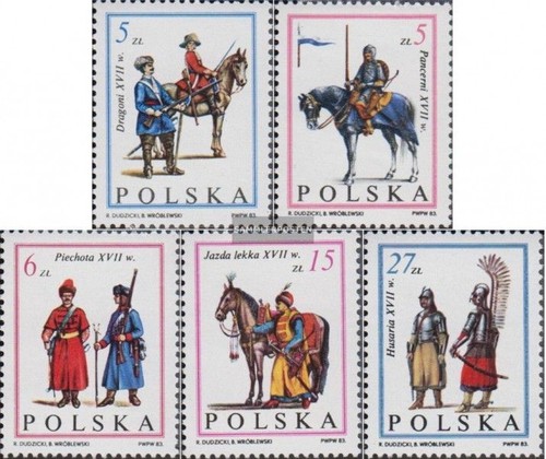 Polonia 2870 2874 completa - polonia, 2870-2874