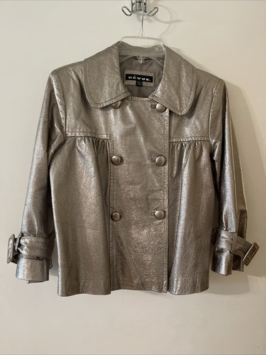 Revue gold copper leather - revue,