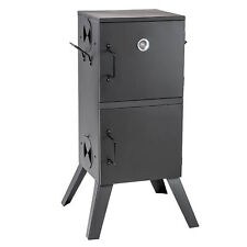 Barbecue Affumicatore Smoker Con Maniglie Con Griglie 2 Sportelli Temperatura 