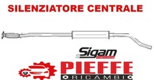 Marmitta silenziatore centrale