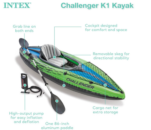 Intex challenger set di - challenger,