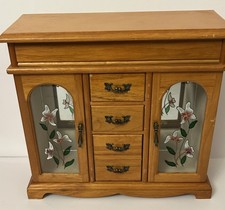 Portagioie vintage in legno