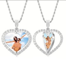 Collana cuore con foto - , ,san