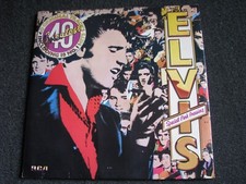 Elvis Presley-40 Greatest Hits LP-2 LPs-1978 UK-RCA-Pink Vinyl-PL 42691(2)