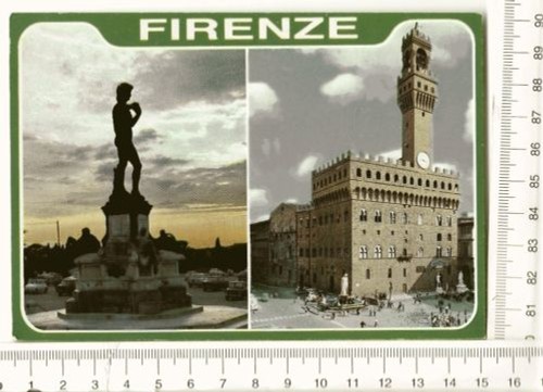 Cartolina epoca firenze - cartolina,