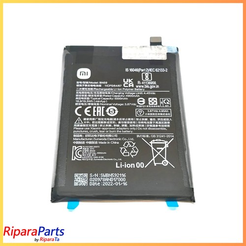 Batteria bn59 xiaomi redmi - batteria,