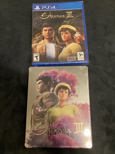 Shenmue iii steelbook ps4 - iii, +