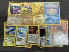 Lotto Carte Pokemon Set Fossil