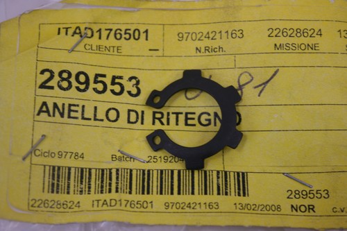 Anello ritegno pompa - , acqua