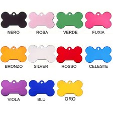 Medagliette OSSO per cani o