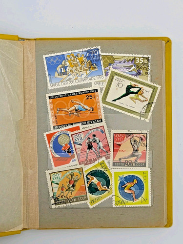 Album collezione francobolli