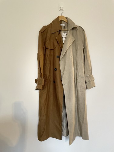 Raro cappotto bicolore zara - bicolore,