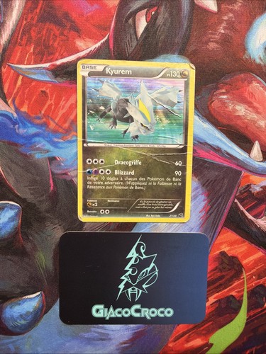 Carte pokemon kyurem secrète - carte,