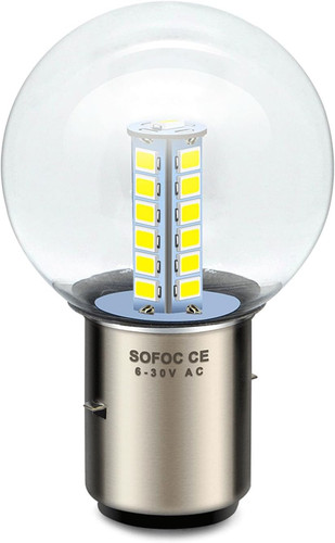 Faro moto ba20d - faro, led