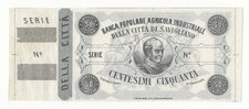 50 CENTESIMI   BIGLIETTO