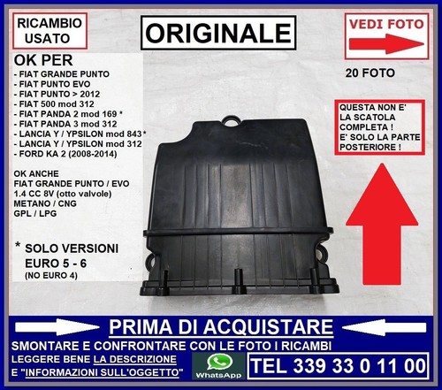 Scatola filtro aria fiat - aria,