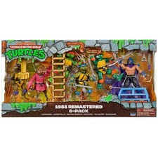 Teenage Mutant Ninja Turtles: 1988 REMASTERED (6-Pack) - Playmates