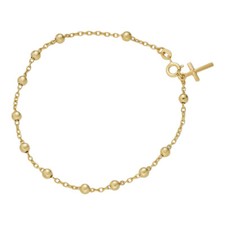 Bracciale Rosario - Oro 14k