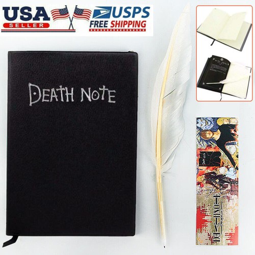 Death note cosplay notebook - cosplay, w/