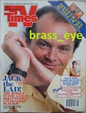 TV Times Jack Nicholson Jamie