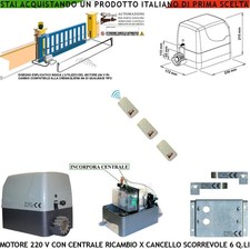 Cancello Scorrevole 6 Q.li