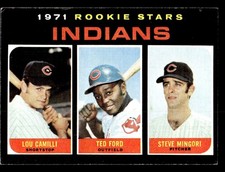 1971 Topps Baseball Indians