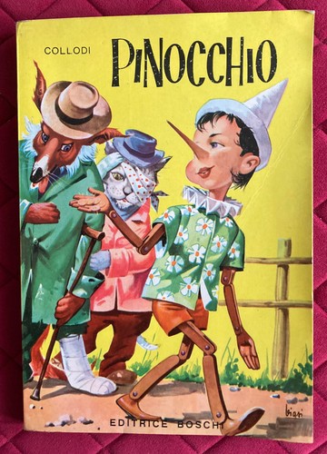 Pinocchio editrice boschi 1967 - pinocchio,